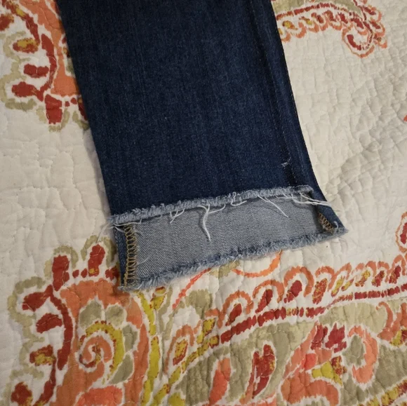 Flying Monkey Dark Blue Distressed Jeans - Picture 5 of 16